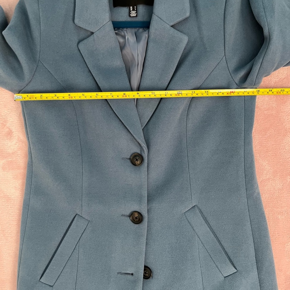 Slate Blue Vero Moda Small Ladies Coat - Picture 9 of 9